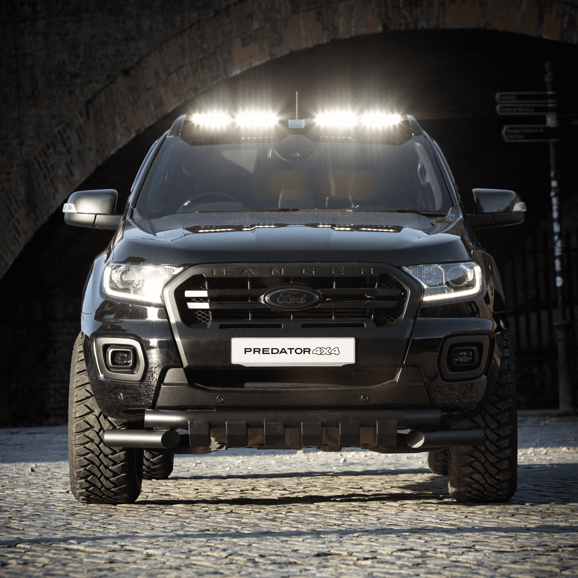 Ford Ranger T8 2019-2022 Quad Roof Light With LED Lights