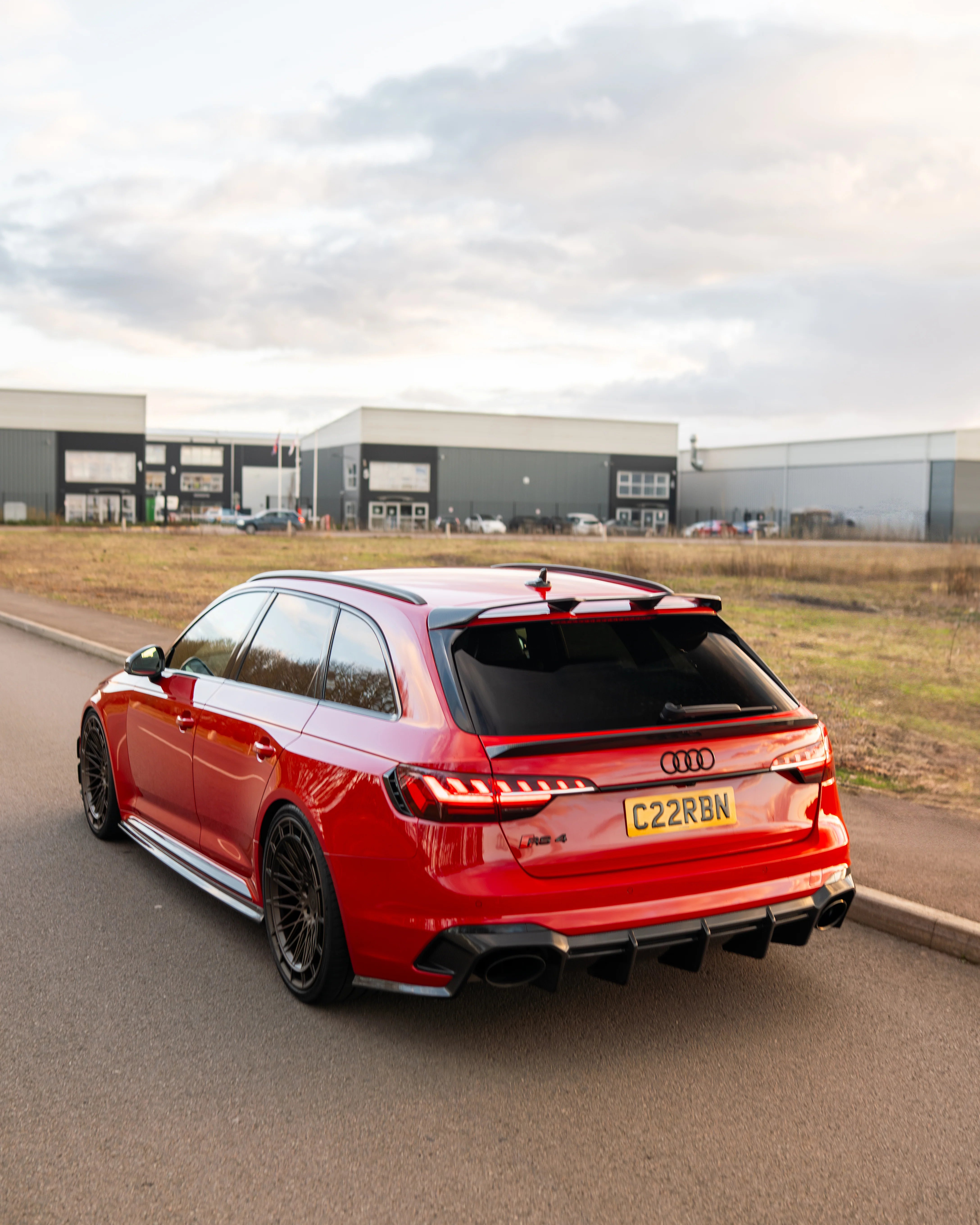 AUDI A4/S4/RS4 B9 & 9.5 CARBON FIBRE MIDDLE SPOILER - CT DESIGN