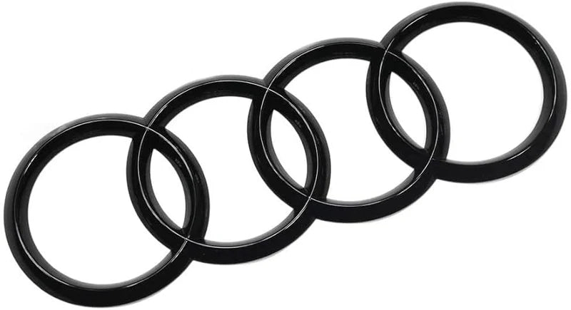 Audi R8 Gen 2 Blackout Badges Front & Rear Set (2015-2024)