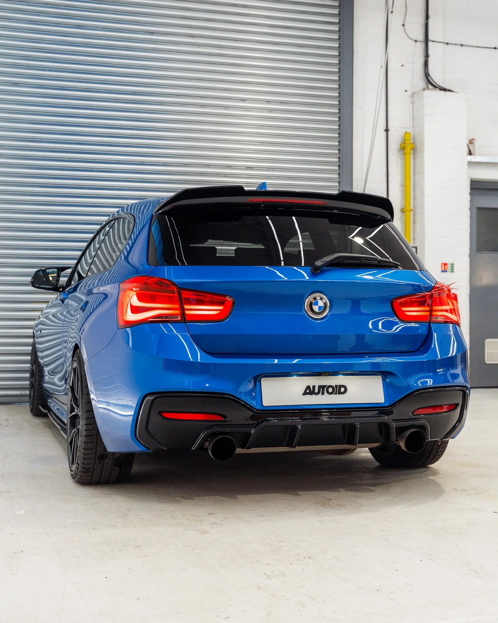 BMW 1 SERIES, M135I & M140I F20 F21 GLOSS BLACK V2 REAR SPOILER BY ZAERO (2011-2019)