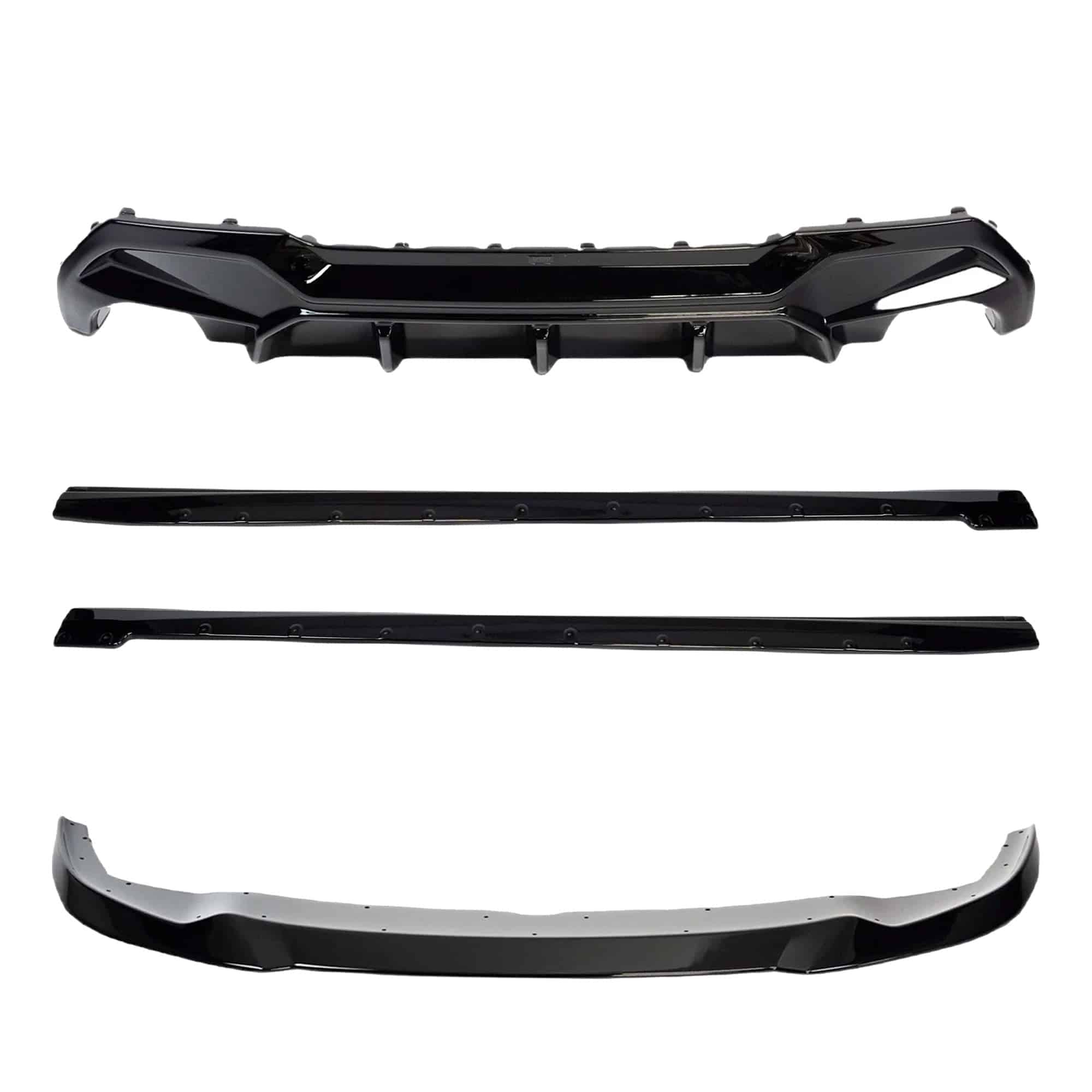 BMW 1 Series 128ti, 120d, 120i & M135i F40 EVO-1 Gloss Black Body Kit by ZAERO (2019-2024)