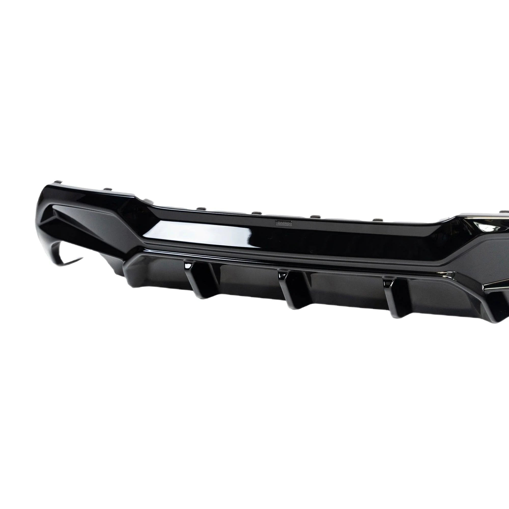 BMW 1 Series M Sport F40 Single Exit (116i 116d 118i 118d) EVO-1 Gloss Black Rear Diffuser by ZAERO (2019-2024)