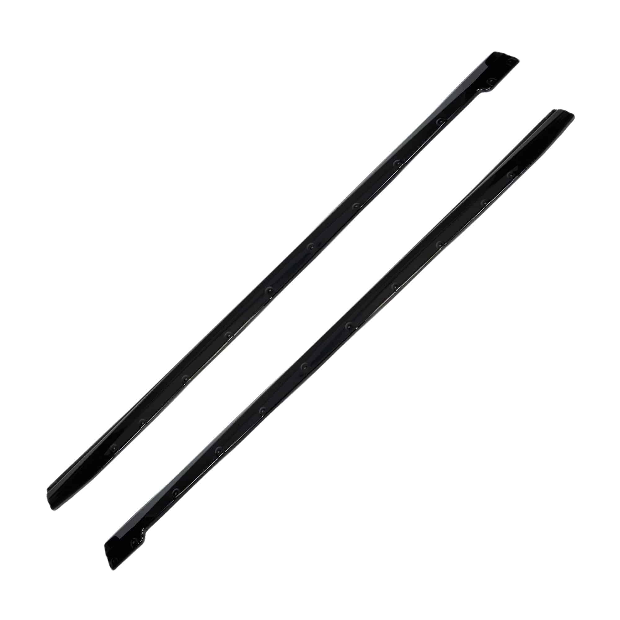 BMW 1 Series & M135i F40 EVO-1 Gloss Black Side Skirts by ZAERO (2019-2024)