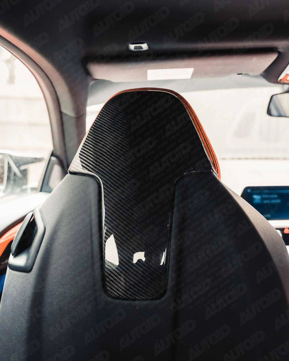BMW 2 Series G42, M3 G80, M4 G82, M2 G87 Pre-Preg Carbon Fibre Seat Back Cover by TRE (2018+)