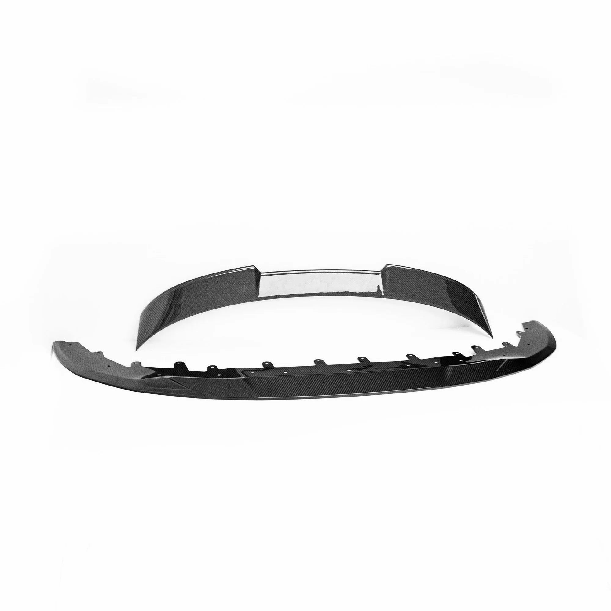 BMW 2 Series M Sport & M240i G42 Pre-Preg Carbon Fibre ID-01 Front Splitter & Rear Spoiler Pack by TRE (2021+)