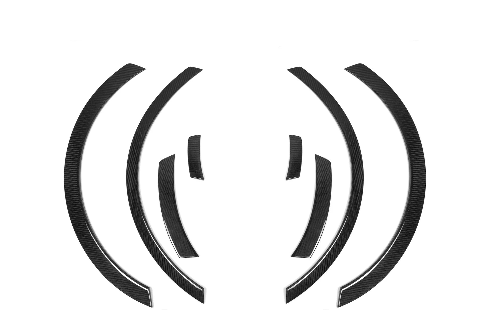 BMW 2 Series & M240i G42 FRP & Pre-Preg Carbon Fibre Wheel Arch Trim Extensions Kit by TRE (2022+)