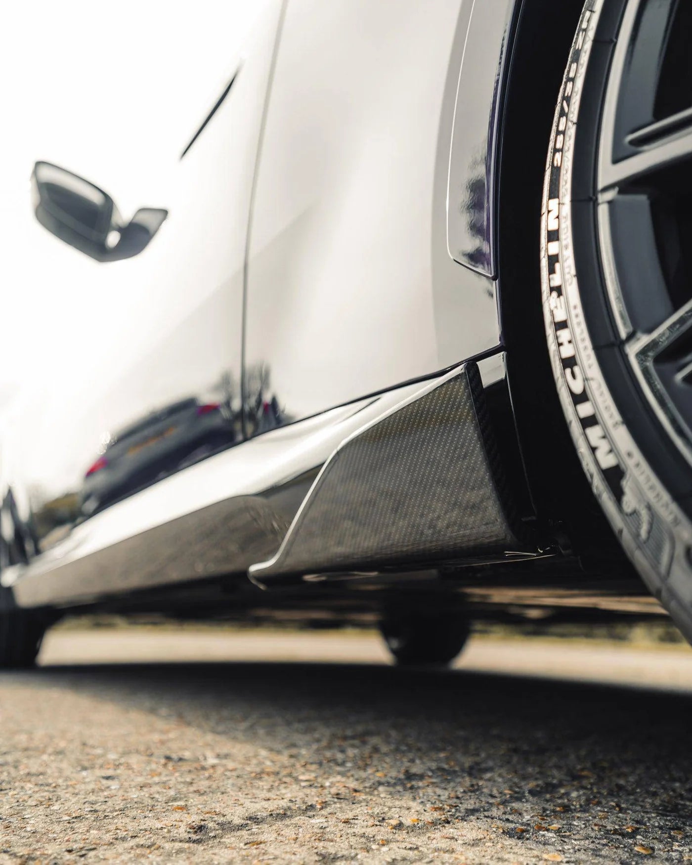 BMW 2 Series & M240i G42 Pre-preg Carbon Fibre Side Blade Winglets by TRE (2021+)