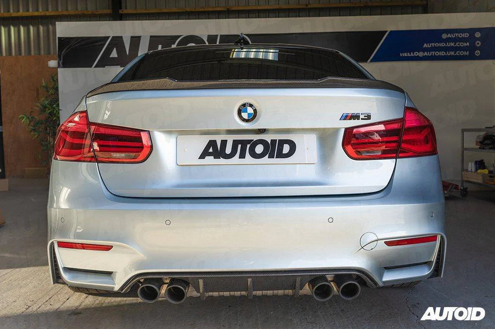 BMW 3 Series F30 & M3 F80 Pre-preg Carbon Fibre CS Rear Spoiler by TRE (2014-2019)