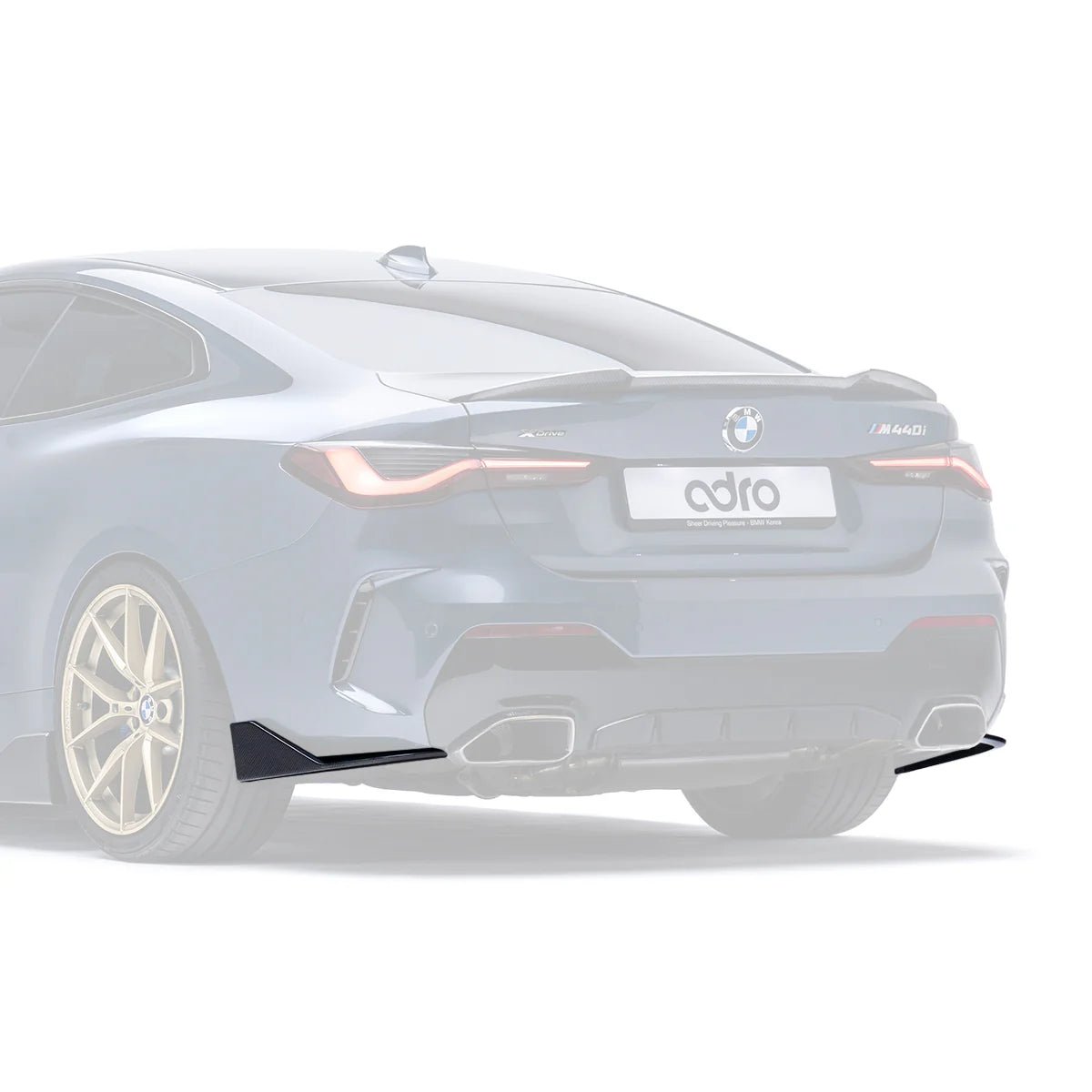 BMW 4 SERIES & M440I G22 CARBON FIBRE REAR WINGLETS BY ADRO (2020+)