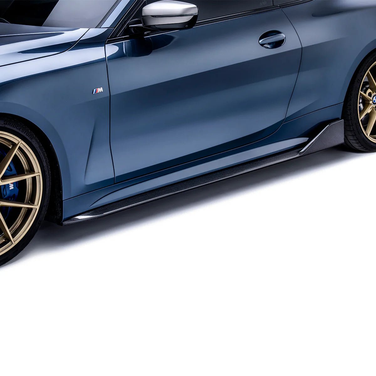 BMW 4 SERIES & M440I G22 G23 CARBON FIBRE SIDE SKIRTS BY ADRO (2020+)