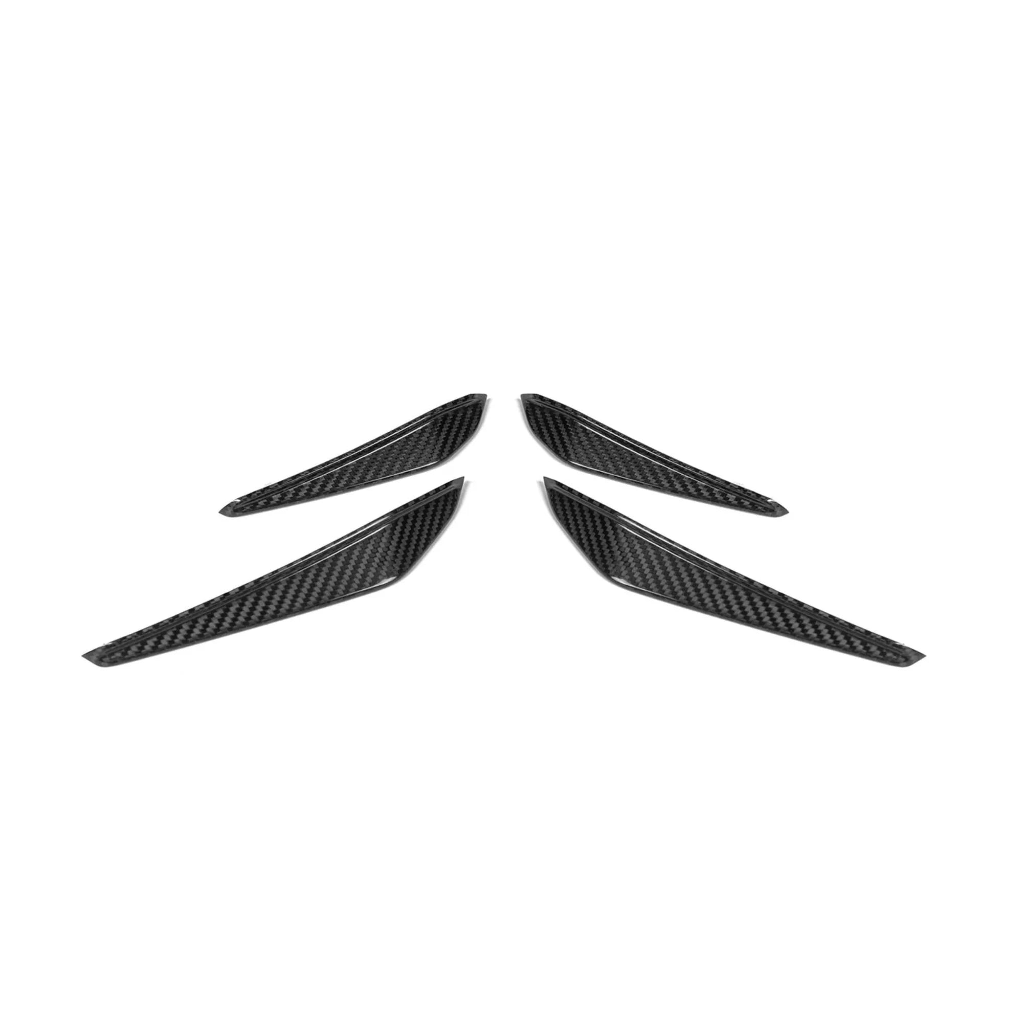 BMW G80 G81 M3 & G82 G83 M4 Pre-Preg Carbon Fibre Front Canard Trims by TRE (2021+)