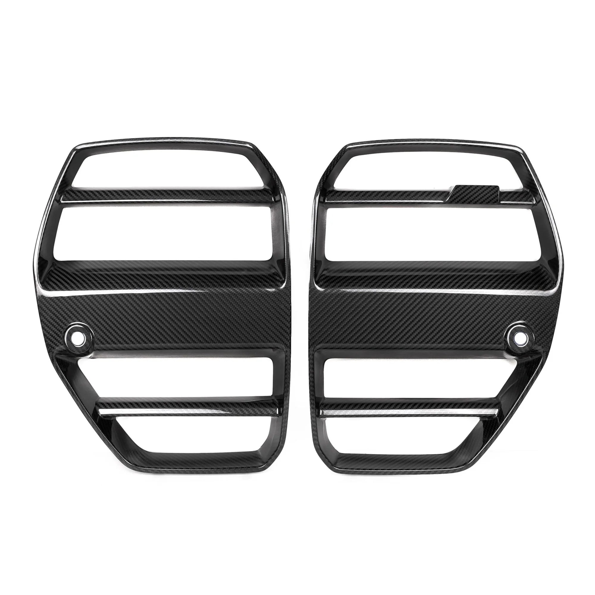 BMW G80 G81 M3 & G82 G83 M4 Pre-Preg Carbon Fibre GT Front Kidney Grilles by TRE (2021+)