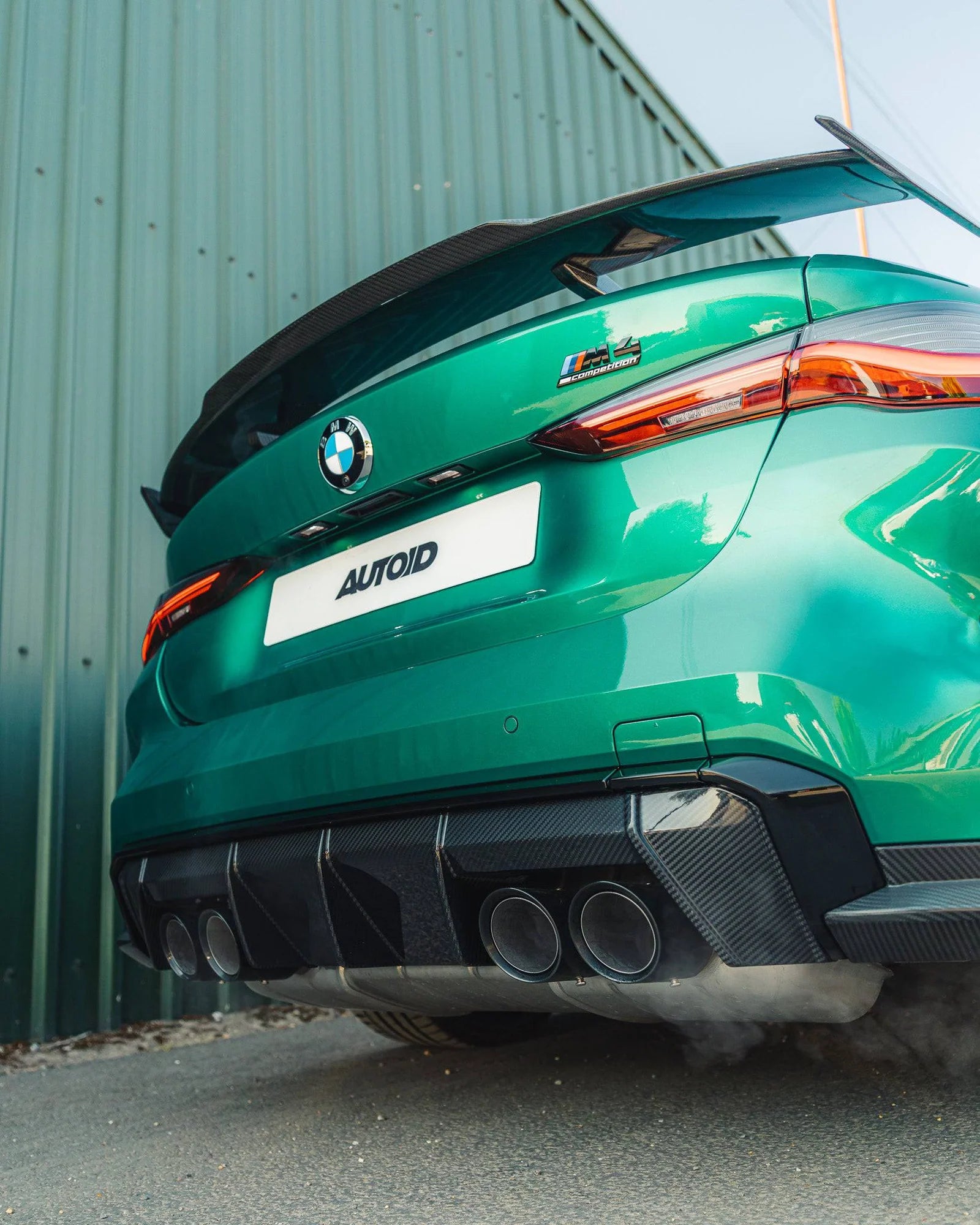 BMW G80 M3 & G82 M4 Pre-Preg Carbon Fibre Rear Spoiler Wing by TRE (2021+)