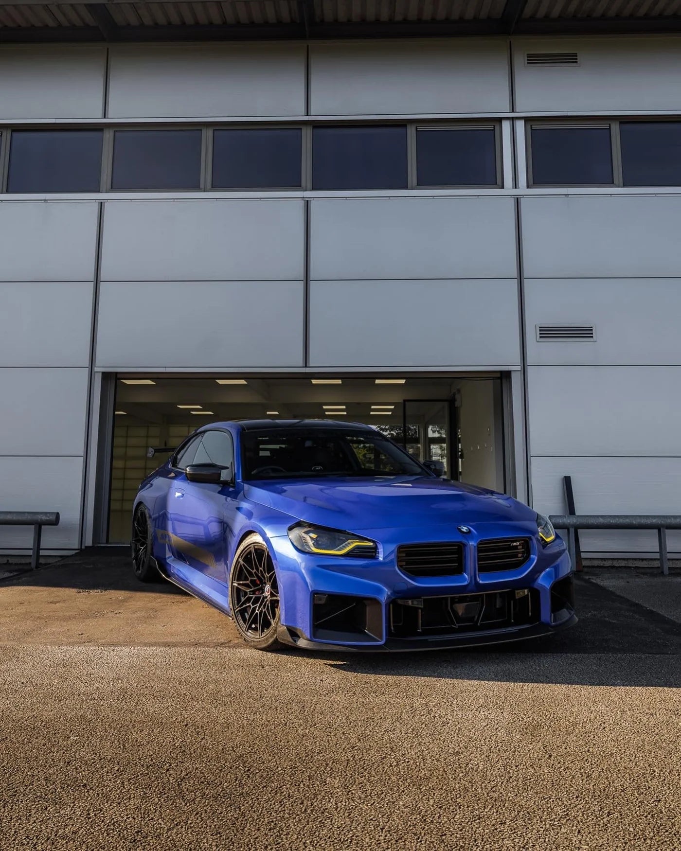 BMW M2 G87 Black Painted Genuine BMW Front & Rear Badge Emblems (2023+)
