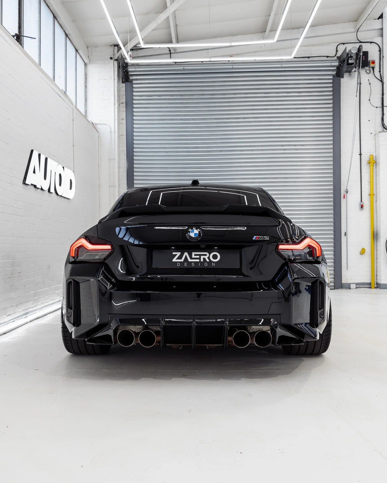 BMW M2 G87 EVO-S GLOSS BLACK REAR SPOILER LIP BY ZAERO (2023+)