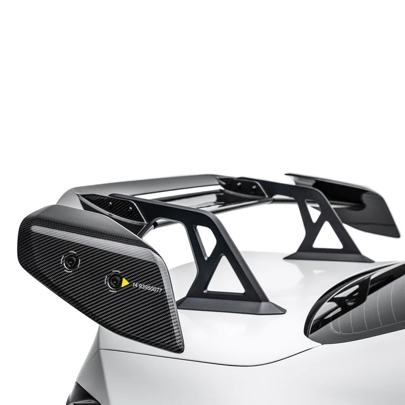 BMW M2 G87 PRE-PREG CARBON FIBRE AT-R3 SWAN NECK REAR WING BY ADRO (2023+)