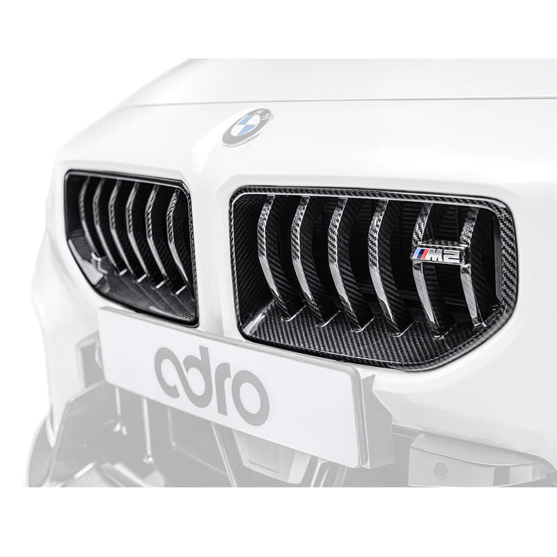 BMW M2 G87 PRE-PREG CARBON FIBRE FRONT GRILLES BY ADRO (2023+)