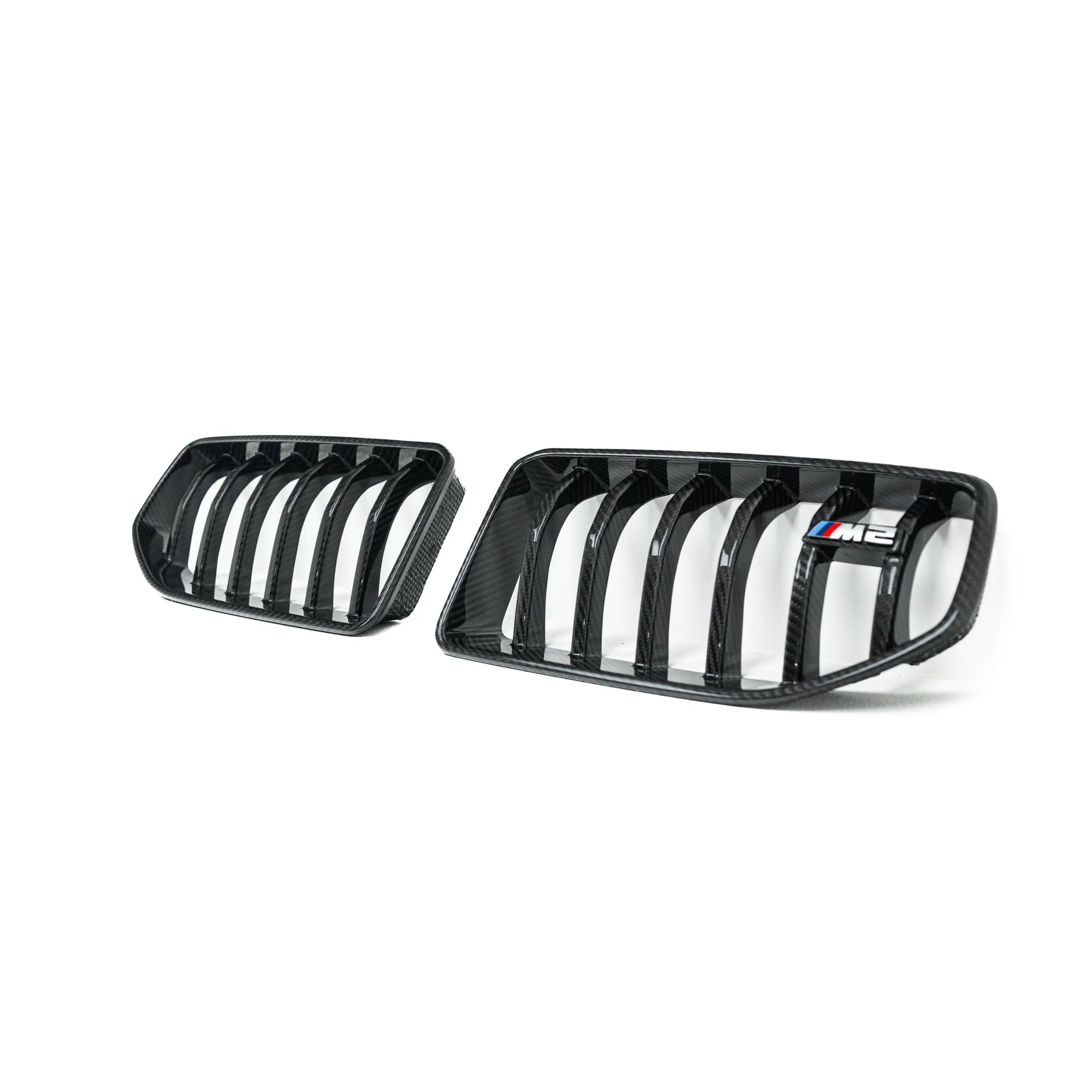 BMW M2 G87 PRE-PREG CARBON FIBRE FRONT GRILLES BY ADRO (2023+)