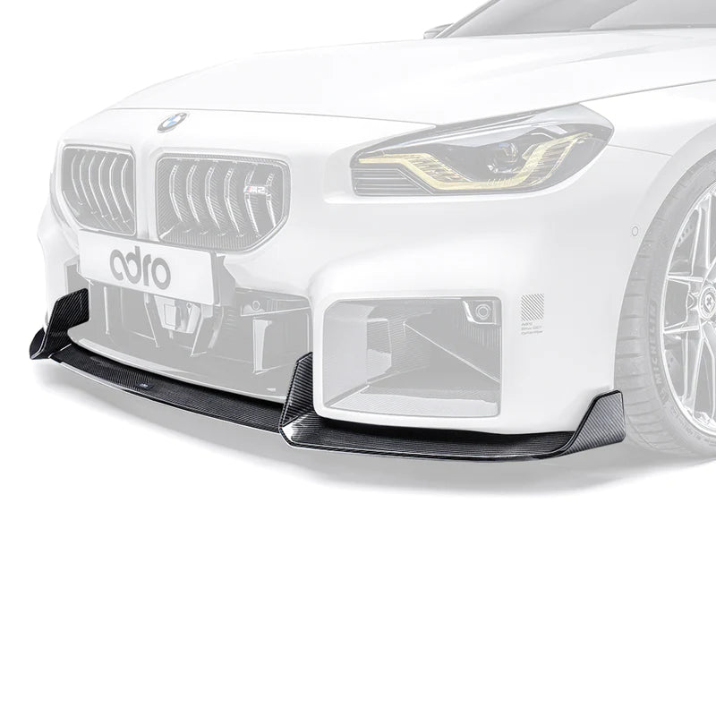 BMW M2 G87 PRE-PREG CARBON FIBRE FRONT SPLITTER BY ADRO (2023+)