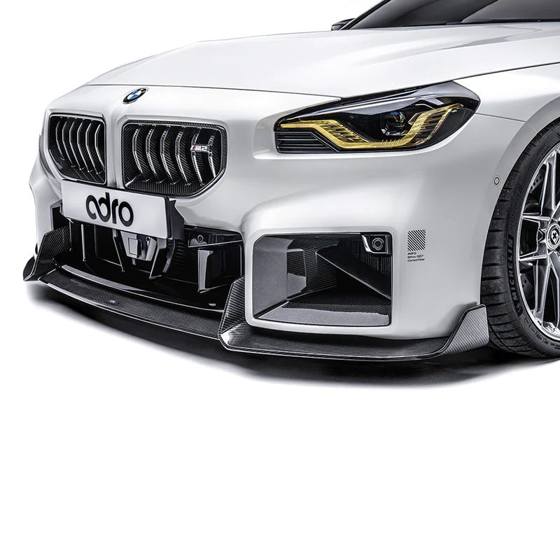 BMW M2 G87 PRE-PREG CARBON FIBRE FRONT SPLITTER BY ADRO (2023+)