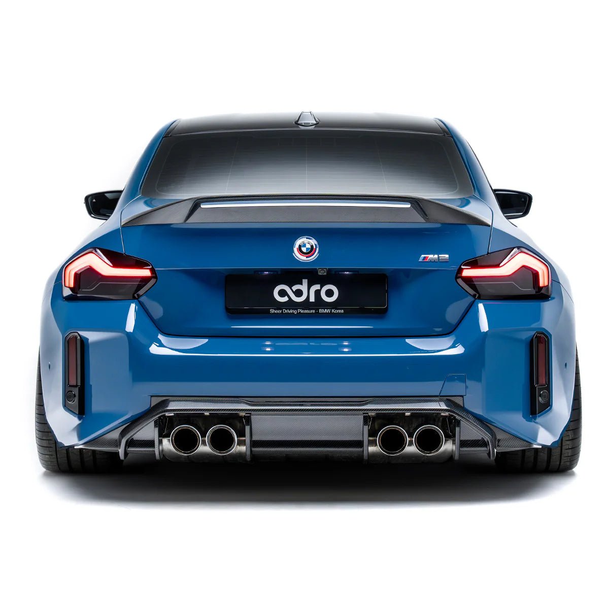BMW M2 G87 PRE-PREG CARBON FIBRE REAR DIFFUSER V2 BY ADRO (2023+)