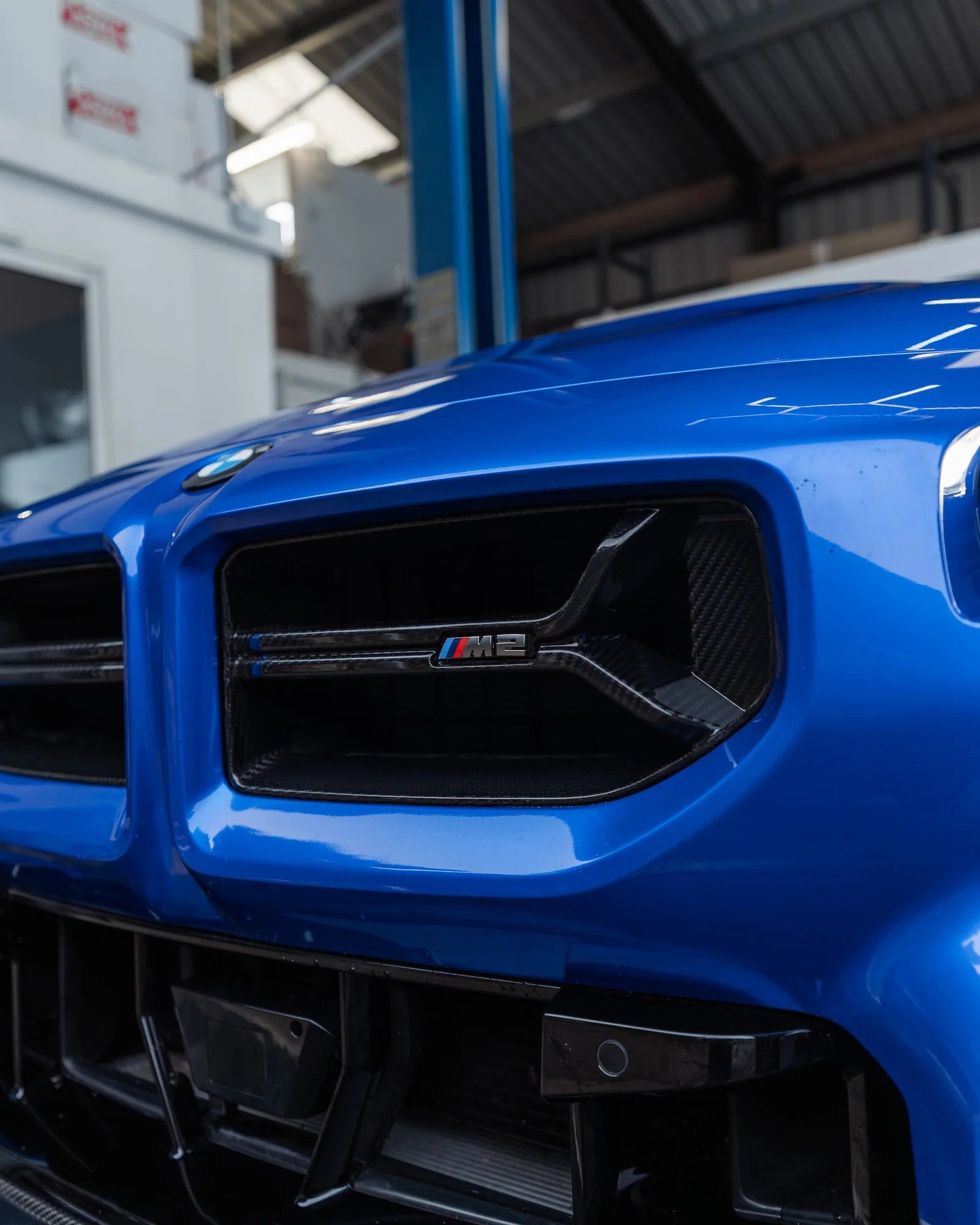 BMW M2 G87 Pre-Preg CS Carbon Fibre Front Grilles by TRE (2023+)