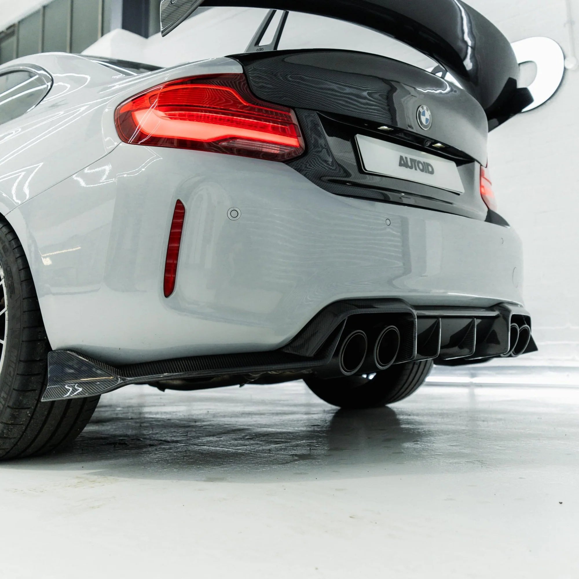 BMW M2 & M2 COMPETITION F87 CARBON FIBRE REAR DIFFUSER BY ADRO (2018-2021)
