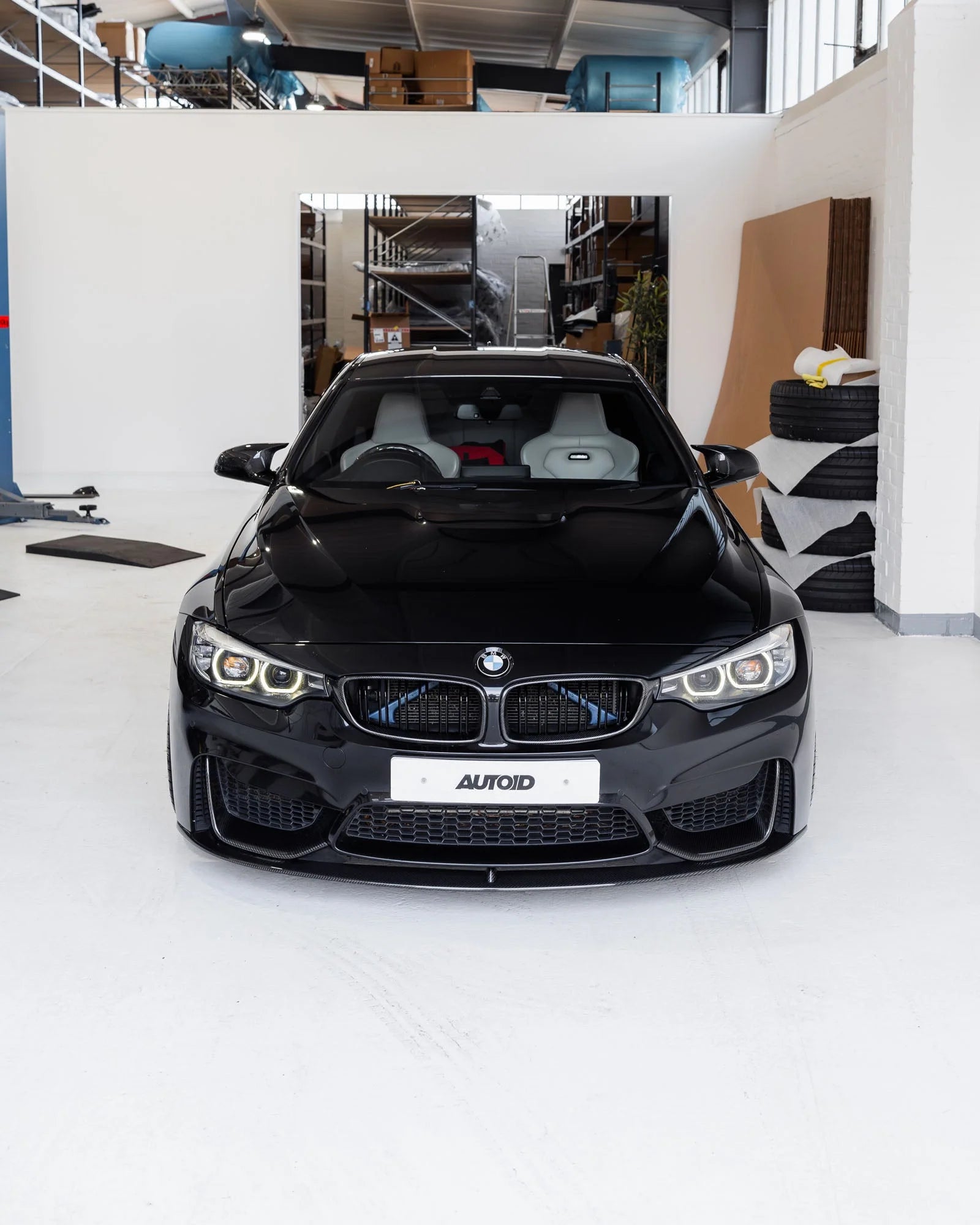 BMW M3 F80 & M4 F82 Pre-Preg Carbon Fibre Front Splitter by TRE (2014-2020)