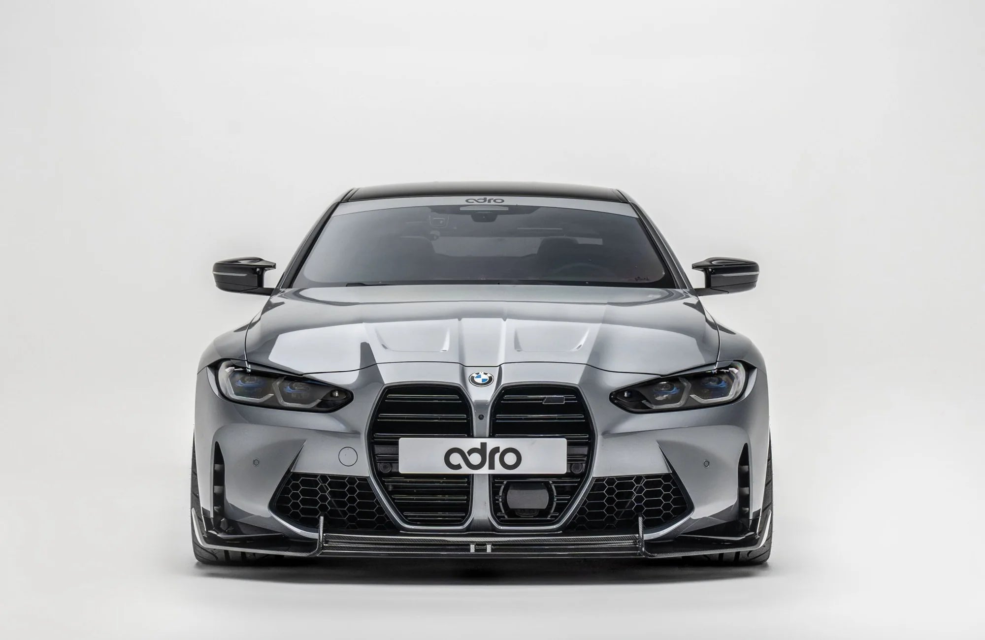 BMW M3 G80 G81 & M4 G82 G83 DRY CARBON FIBRE FRONT SPLITTER BY ADRO (2021+)