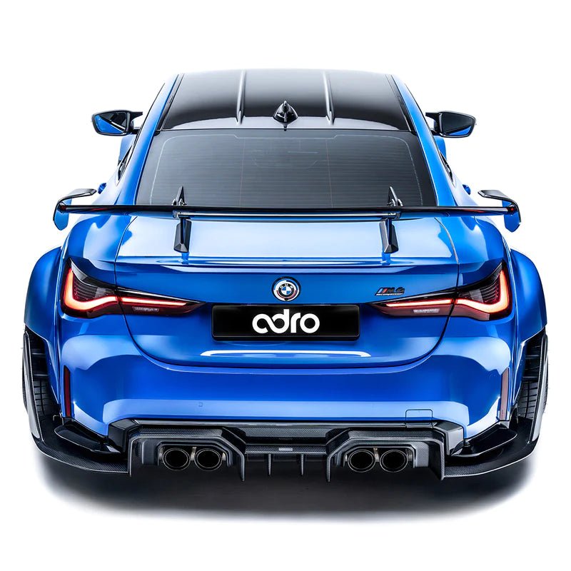 BMW M3 G80 & M4 G82 DRY CARBON FIBRE AT-R3 REAR WING BY ADRO (2021+)
