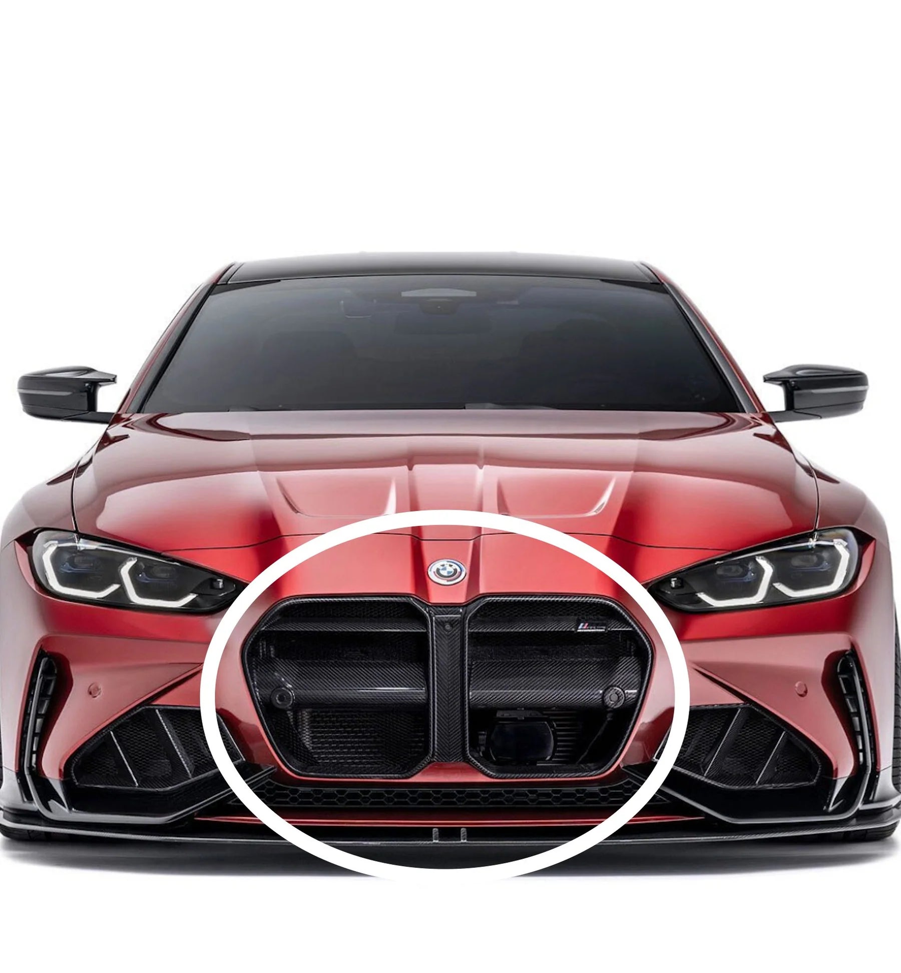 BMW M3 G80 & M4 G82 PRE-PREG CARBON FIBRE FRONT GRILLES & FRONT DUCTS BY ADRO (2021+)