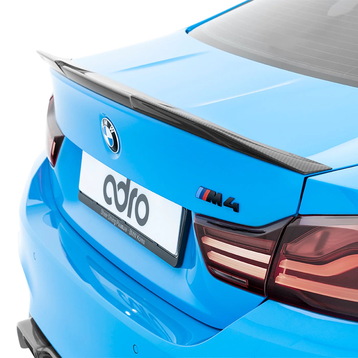 BMW M4 F82 PRE-PREG CARBON FIBRE REAR TRUNK SPOILER BY ADRO (2014-2020)