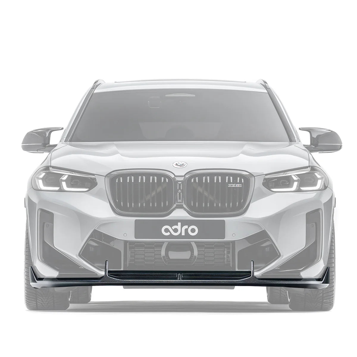 BMW X3M LCI F97 PRE-PREG CARBON FIBRE FRONT SPLITTER BY ADRO (2022+)