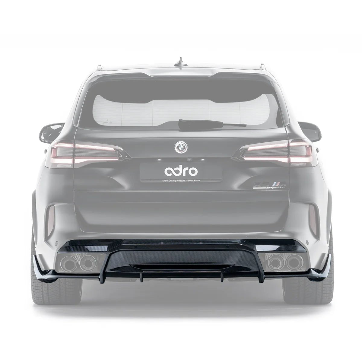 BMW X5M F95 PRE-PREG CARBON FIBRE REAR DIFFUSER BY ADRO (2020+)