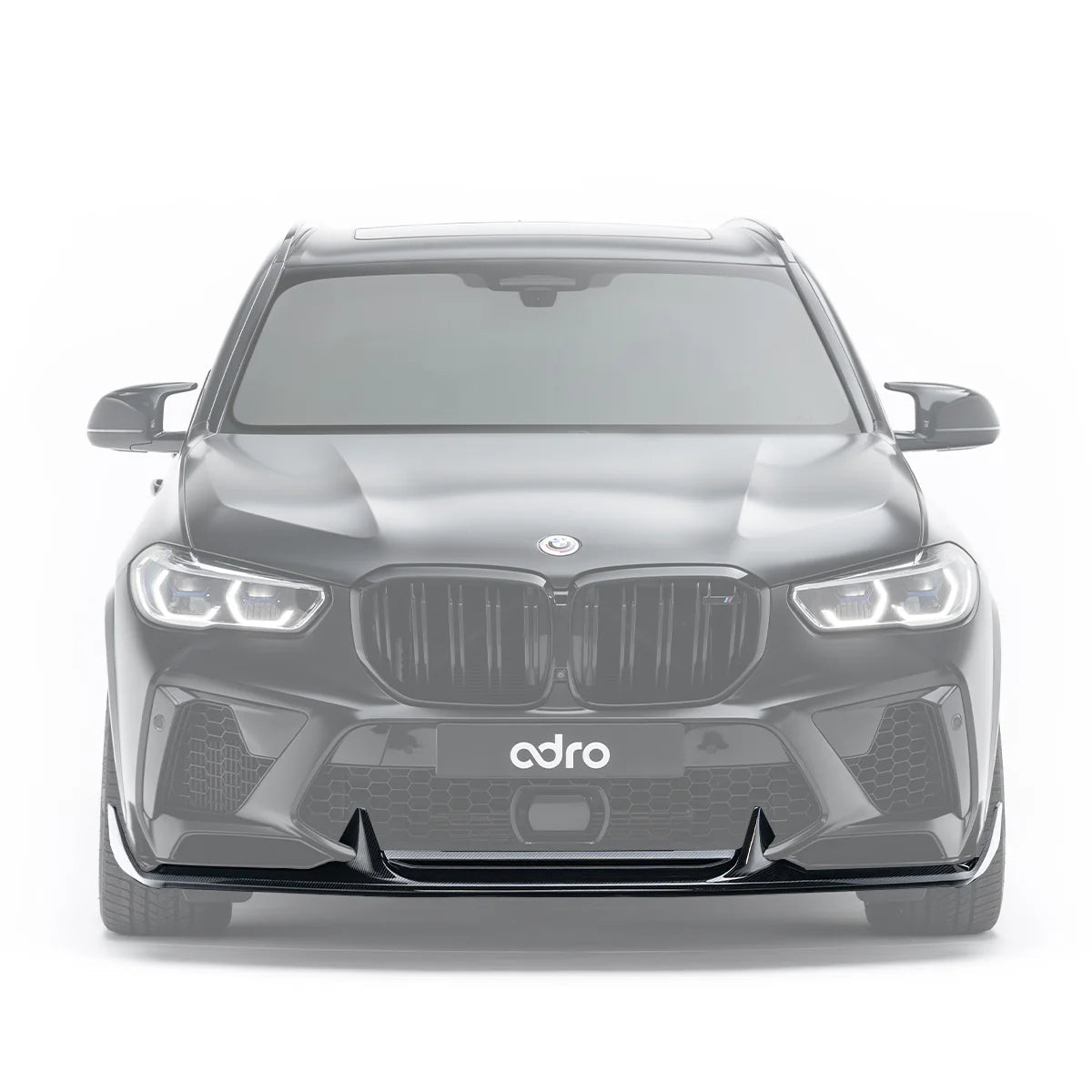 BMW X5M PRE-LCI F95 PRE-PREG CARBON FIBRE FRONT SPLITTER BY ADRO (2020-2023)