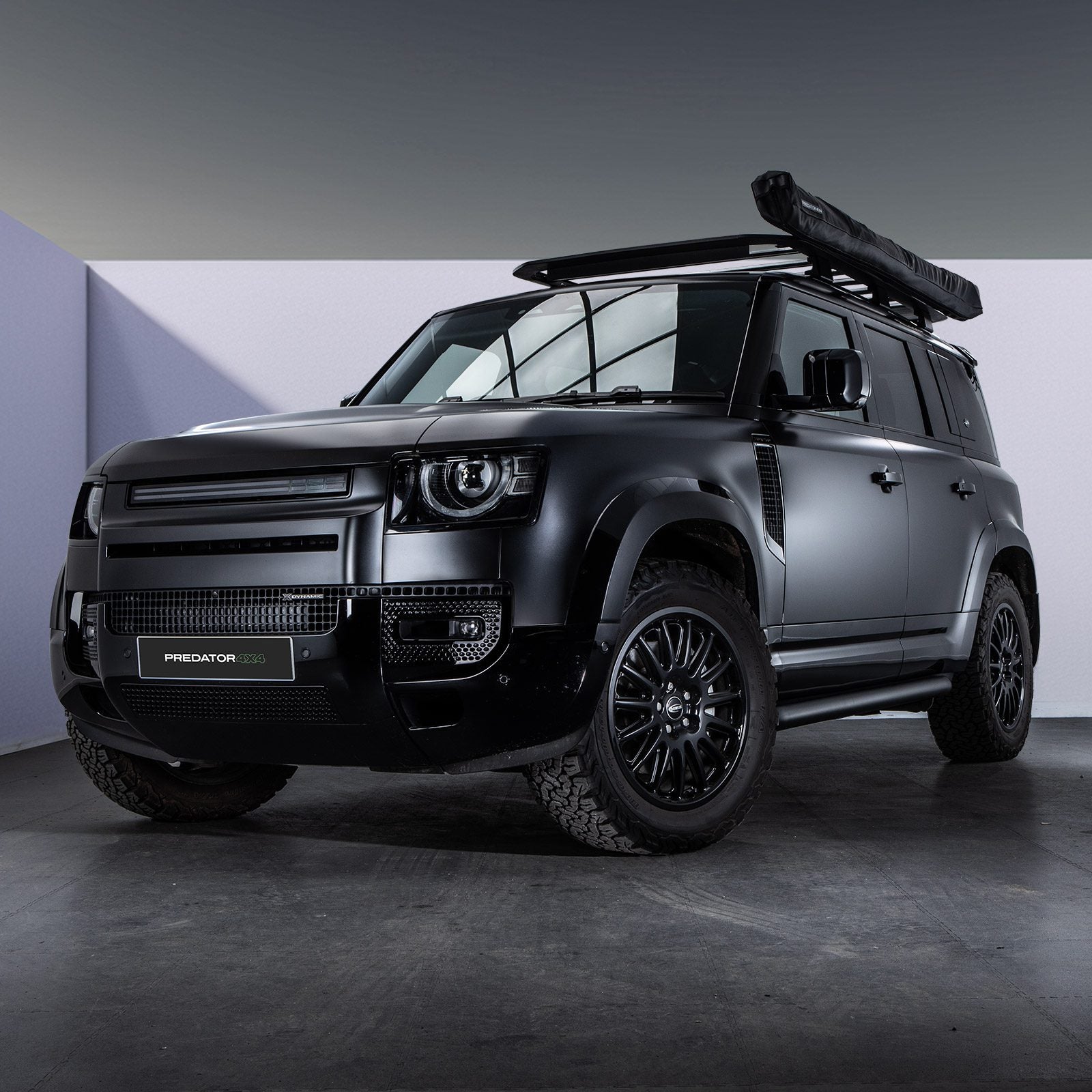 Land Rover Defender 110 L663 2020+ Stainless Steel Black Side Bars