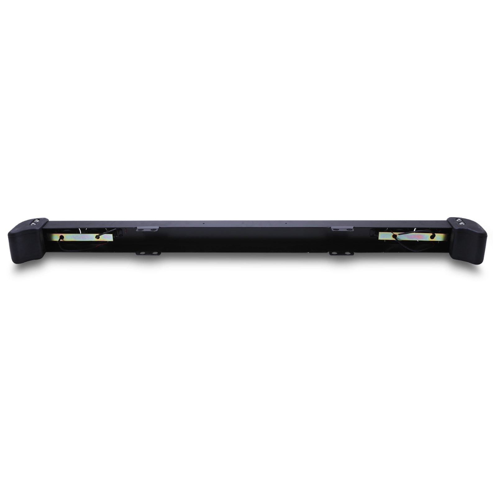 Predator 4x4 Steel Front Bumper Round LED Spot Light Bar To Fit Land Rover Defender Ld 2.2 2.4 TD4 83-16