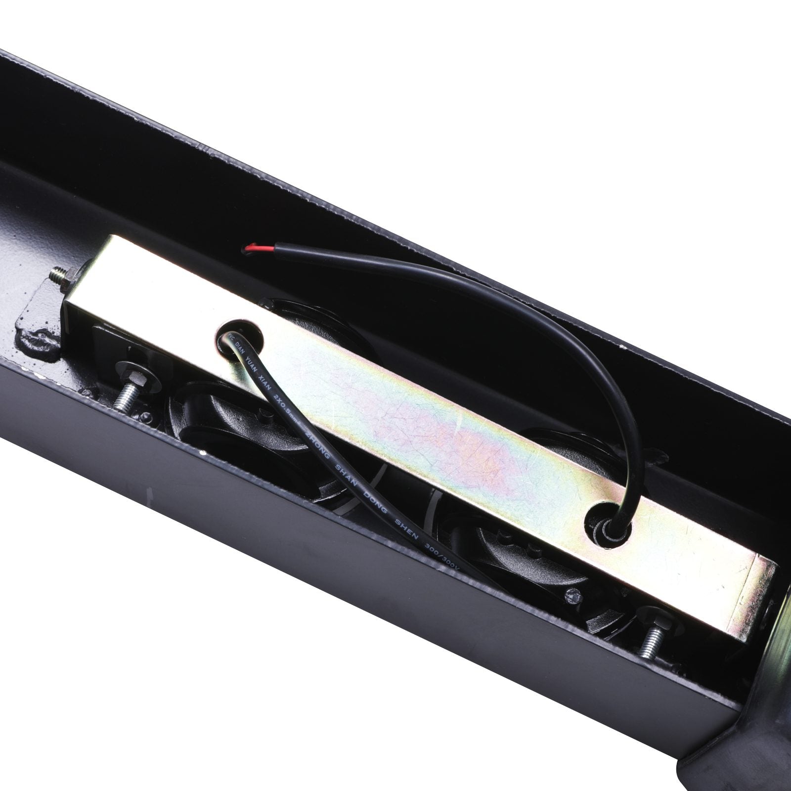 Predator 4x4 Steel Front Bumper Round LED Spot Light Bar To Fit Land Rover Defender Ld 2.2 2.4 TD4 83-16