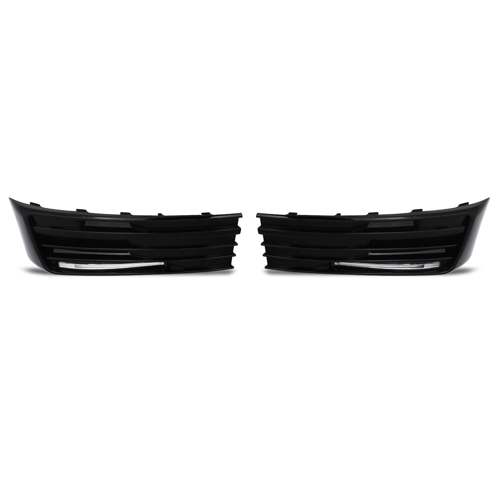 VW Transporter T6 16+ Front Bumper LED DRL Fog Light Covers