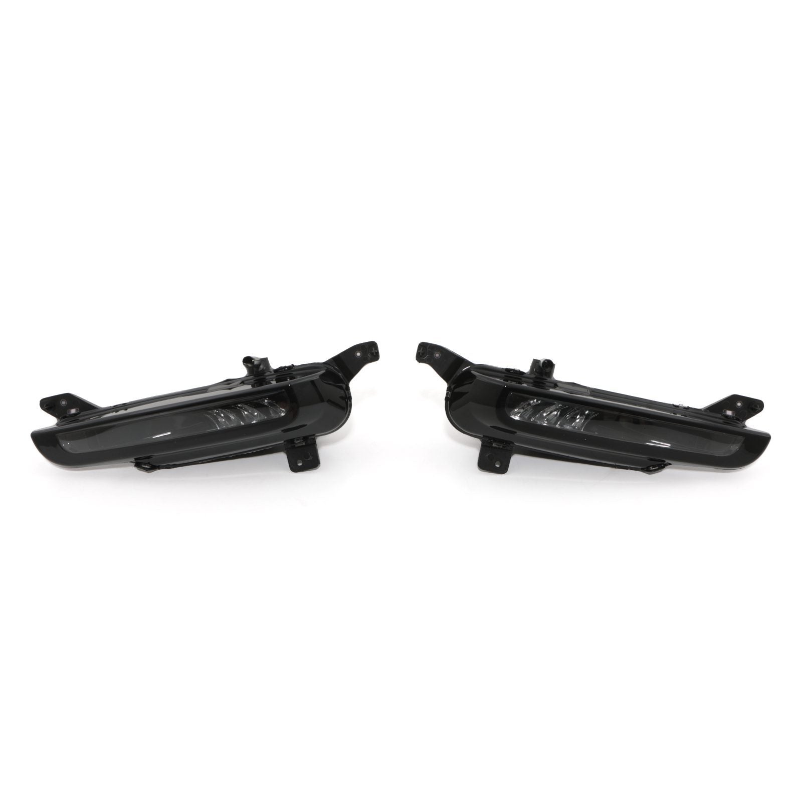 Predator 4x4 Black LED Fog Lights To Fit Range Rover Evoque L538 16-19
