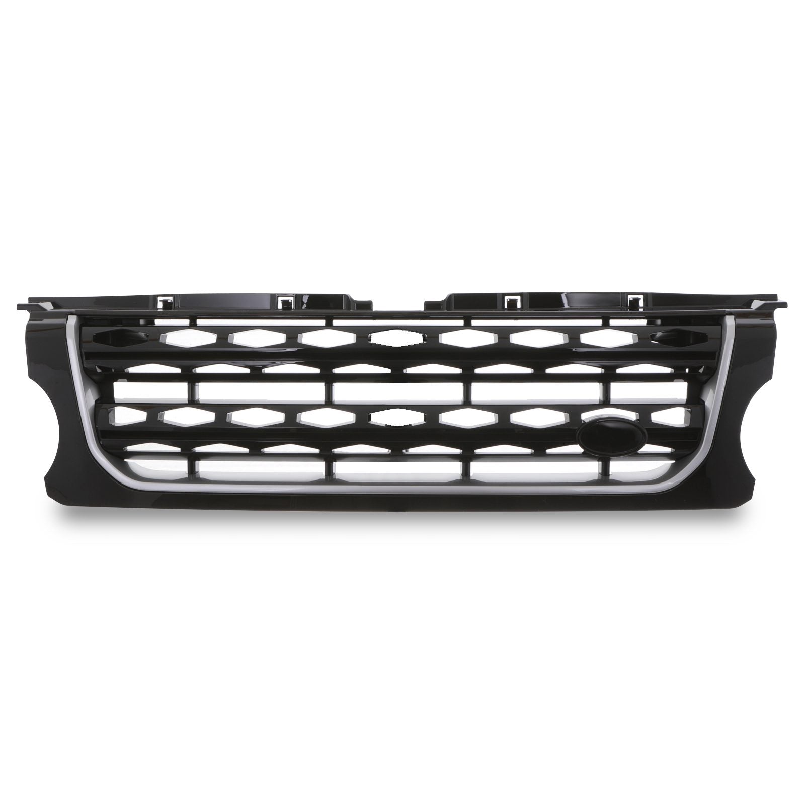 Predator 4x4 Facelift Black & Silver Grille To Fit Land Rover Discovery 4 14-17