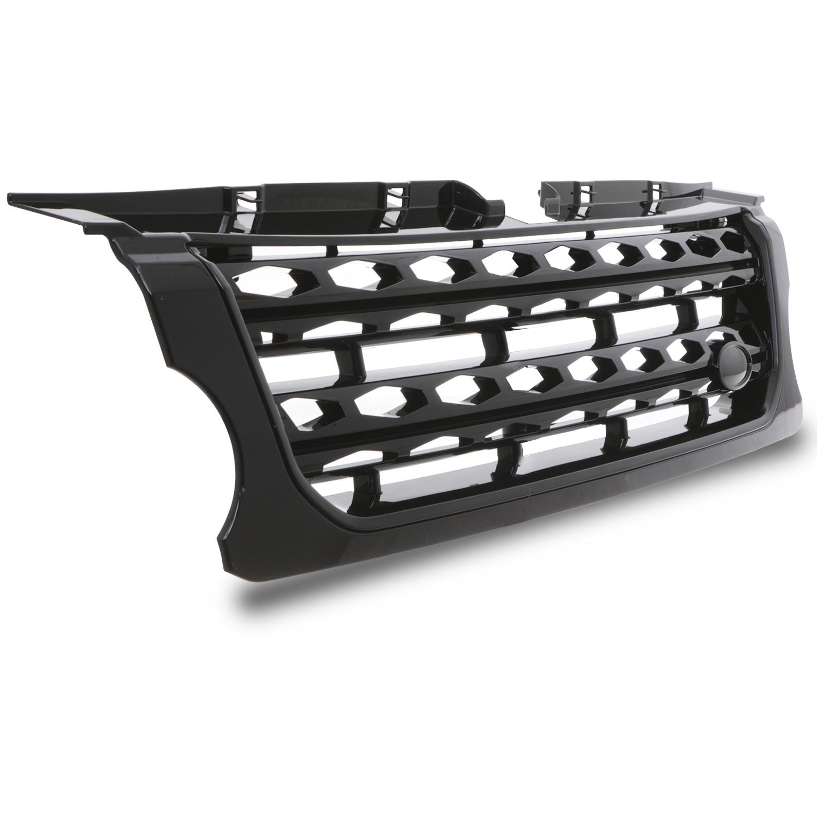 Predator 4x4 Black Front Grille To Fit Land Rover Discovery 4 Facelift 15-17