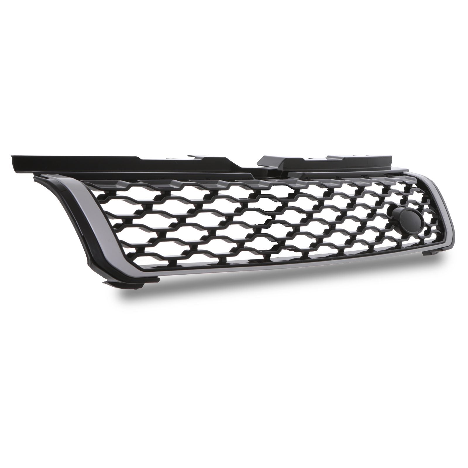 Predator 4x4 Black & Silver Dynamic Look Front Grille To Fit Range Rover Evoque L551 19+