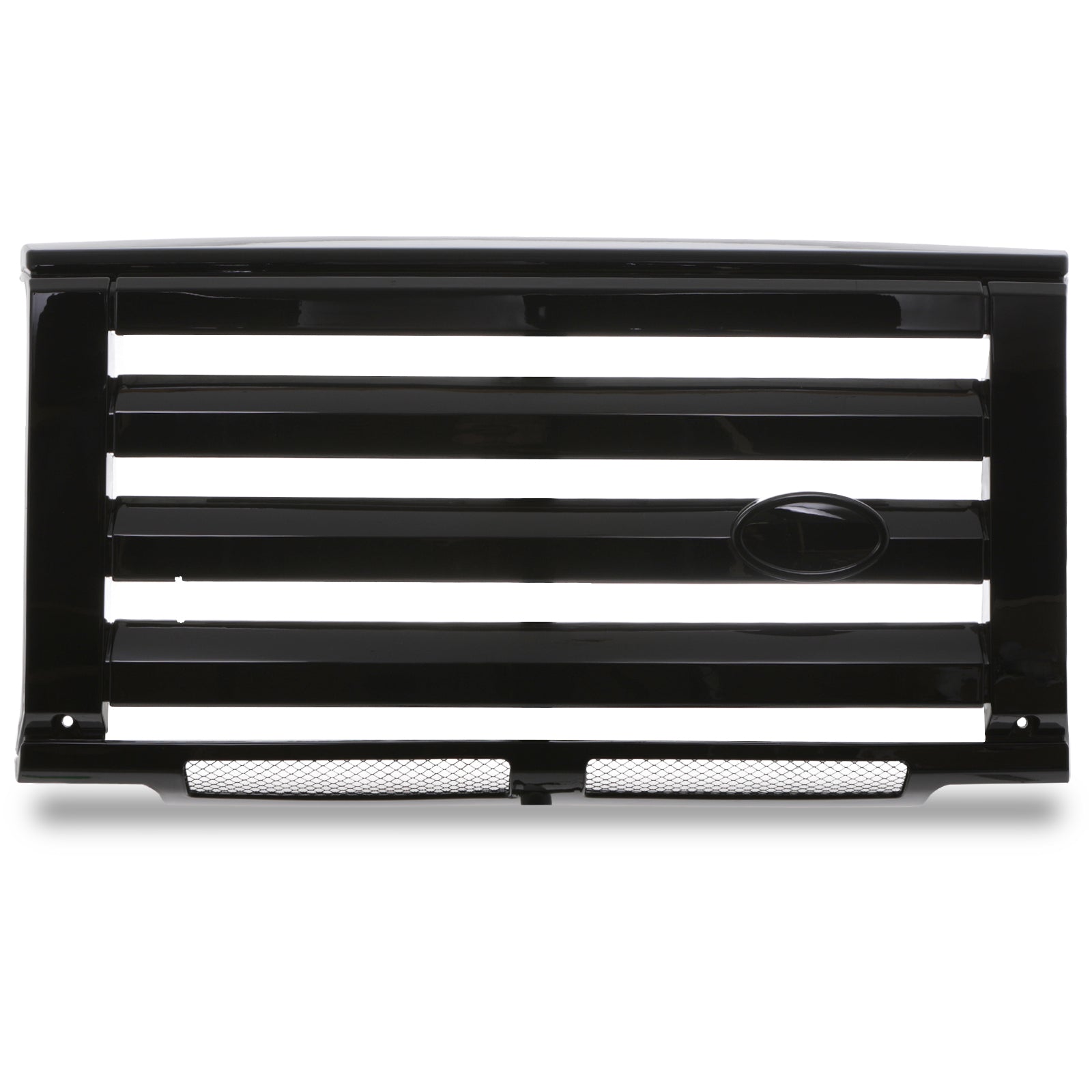 Predator 4x4 Black Grille & Light Surround Kit To Fit Land Rover Defender 83-16