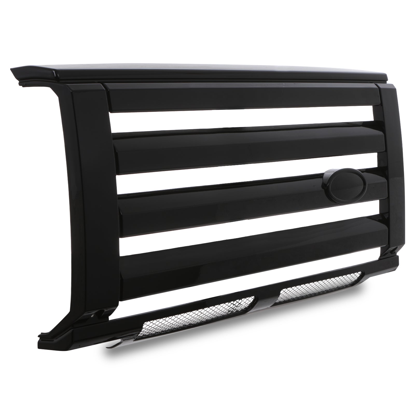 Predator 4x4 Black Grille & Light Surround Kit To Fit Land Rover Defender 83-16