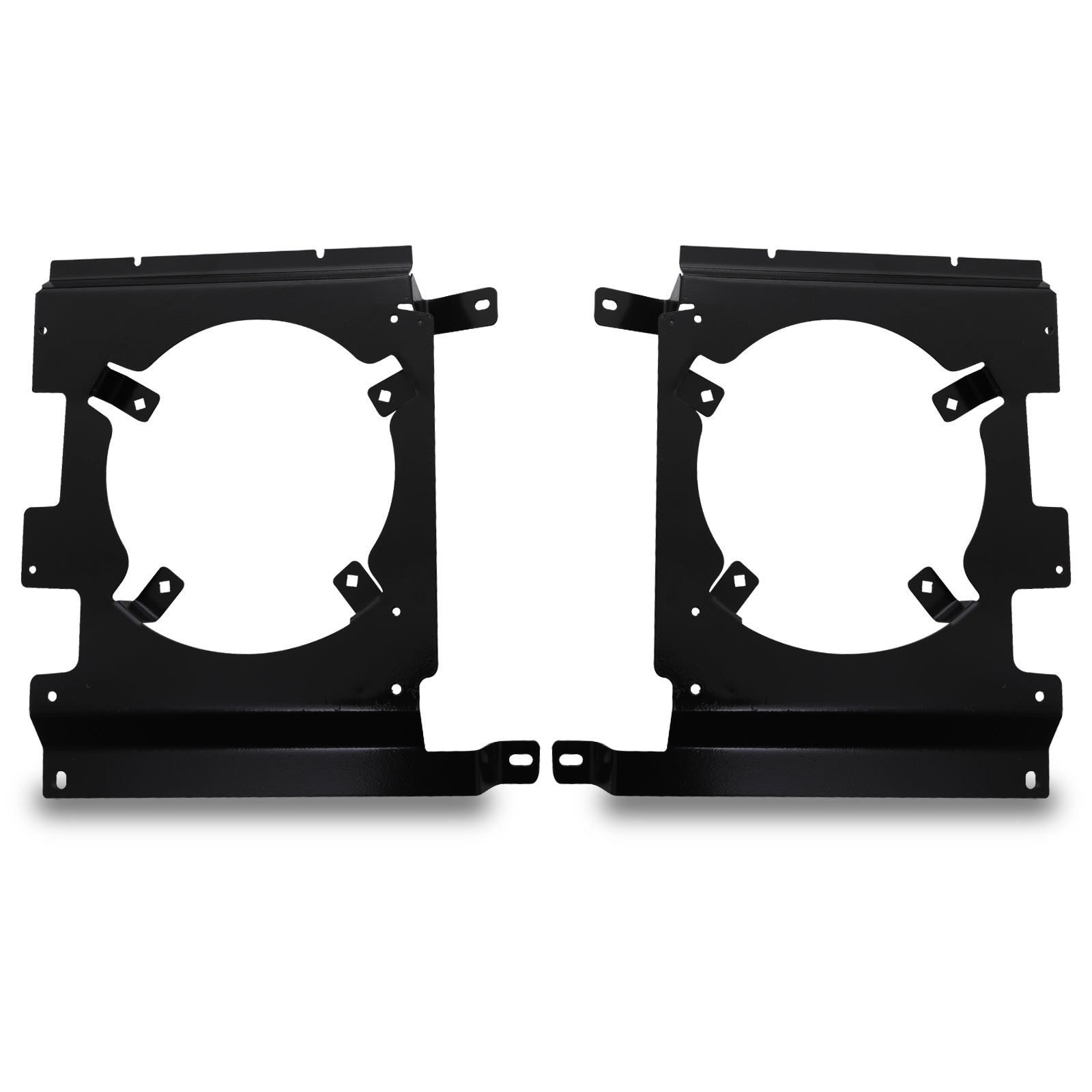 Predator 4x4 Black Grille & Light Surround Kit To Fit Land Rover Defender 83-16