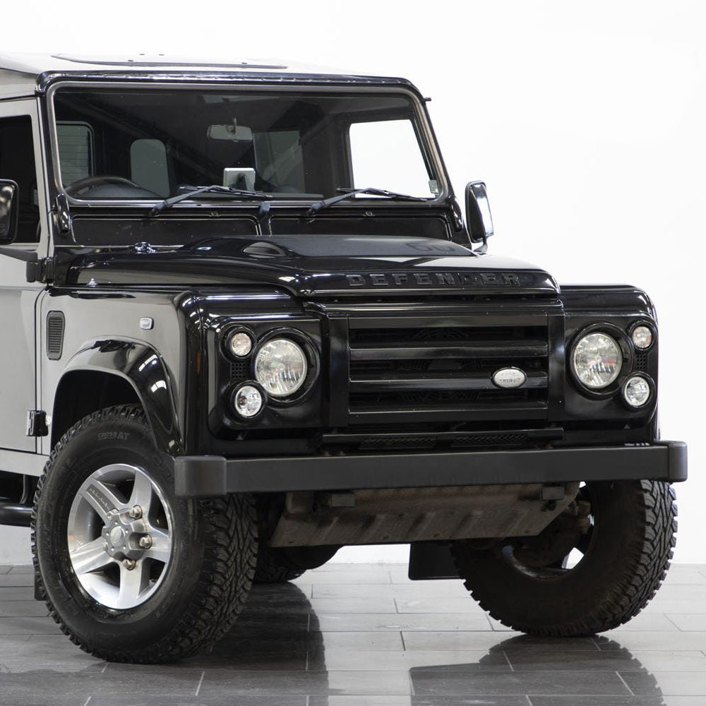 Predator 4x4 Black Grille & Light Surround Kit To Fit Land Rover Defender 83-16