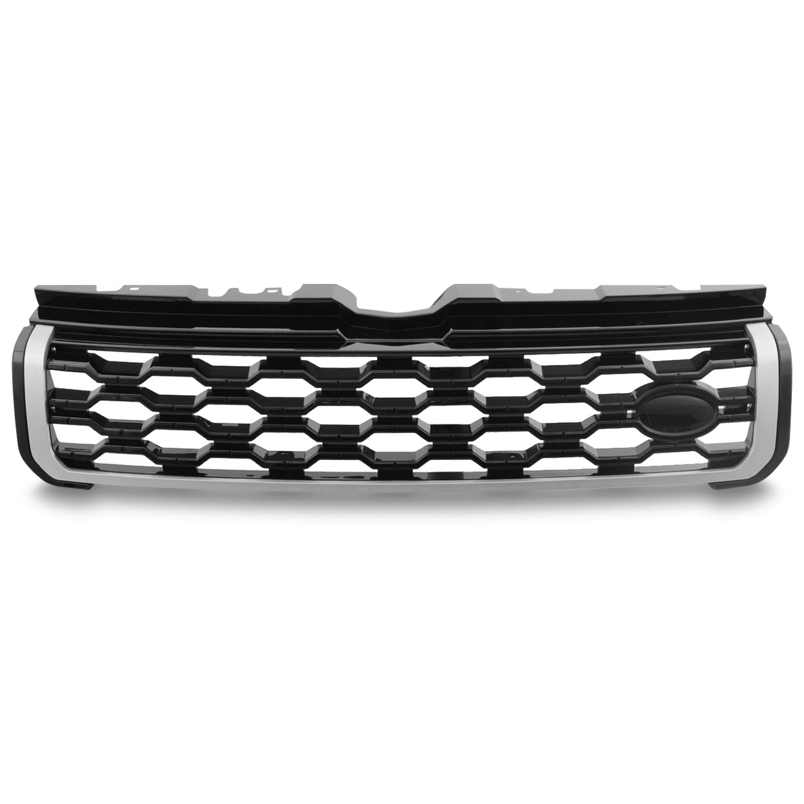 Predator 4x4 Front Black & Silver Hex Style To Fit Land Rover Range Rover Evoque 10-17