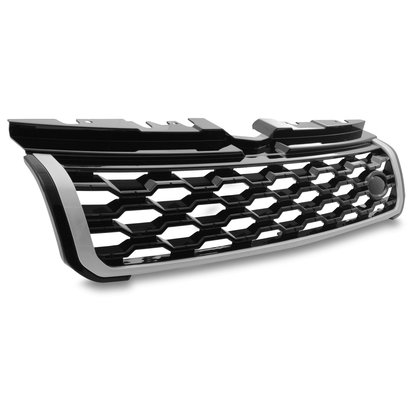 Predator 4x4 Front Black & Silver Hex Style To Fit Land Rover Range Rover Evoque 10-17