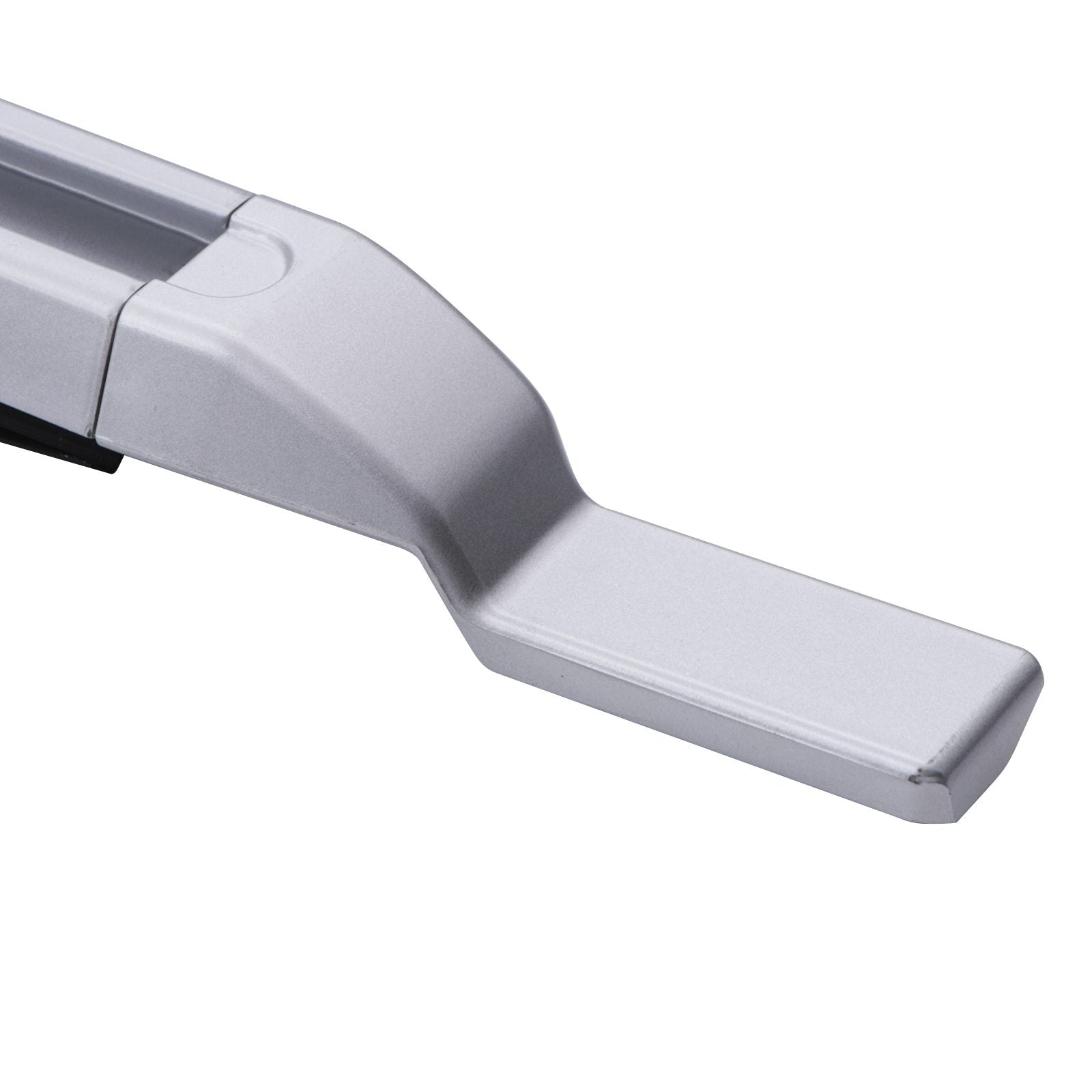 Predator 4x4 Full Length Extended Roof Rails Silver To Fit Land Rover Discovery 4 L319 09-16